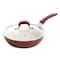Kenmore® Arlington 12-Piece Metallic Red Aluminum Ceramic-Coated Nonstick Cookware Set